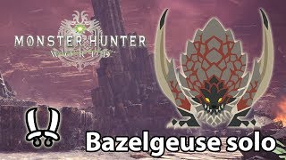 MHWorld  Bazelgeuse solo Dual Blades  304 [upl. by Dane505]