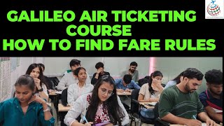 Air Ticketing Course  Galileo GDS Training course  Galileo software Tutorial  Galileo Training [upl. by Nageem]