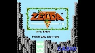 zelda breath of the nes casio DEMO [upl. by Quartet565]