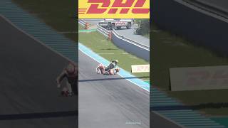 Wow Rossi Accidentally motogp marquez liveracemotogphariini dangerousrace [upl. by Ithaman187]