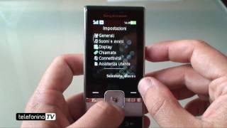 Sony Ericsson T715 videoreview di Telefoninonet [upl. by Mckale]