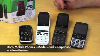 Doro Mobile Phones Models and Comparison [upl. by Glenda400]