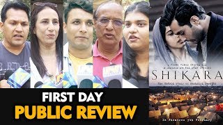 Shikara PUBLIC REVIEW  FIRST DAY  Dir Vidhu Vinod Chopra Film [upl. by Buschi]