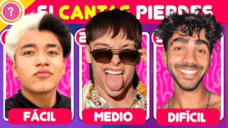 🔥 Si CANTAS pierdes 🎵 Si BAILAS pierdes 😲 Reto Musical Quiz Dificil [upl. by Nylirej]