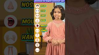 10 Body Part 👀 Names in English Kids English Practice Adi Keshari Connection shorts [upl. by Atirma706]