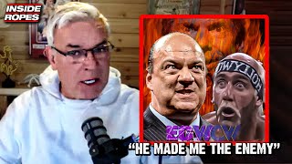 Eric Bischoff Reveals His Fake Rivalry With Paul Heyman [upl. by Sukramed247]