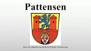 Pattensen [upl. by Hnamik]