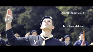 Camp scout 2015  Troupe 1ère GrandLieu [upl. by Lrat1]