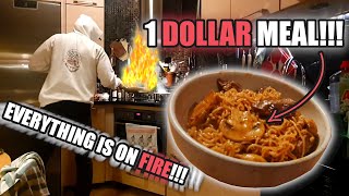 THE 1 DOLLAR INSTANT RAMEN UPGRADE  Danof Cook Show 4 [upl. by Kletter]