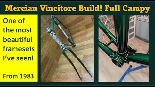 Vintage Mercian Vincitore build [upl. by Columbyne19]