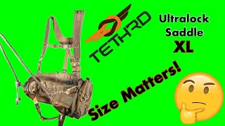 Tethrd Ultralock Lockdown Saddle  Review and First Impressions hunting outdoors archery deer [upl. by Sanfourd]