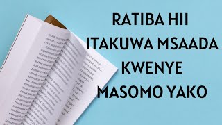 RATIBA BINAFSI YA KUJISOMEA KWA MWANAFUNZI jinsi ya kuandaa ratiba ya kusomaPanga ratiba ya siku [upl. by Koball]