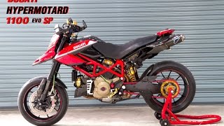 DUCATI HYPERMOTARD 1100 EVO SP 6 Review [upl. by Lucian]