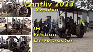 Lantliv 2023 IH Friction Drive tractor [upl. by Iliam426]