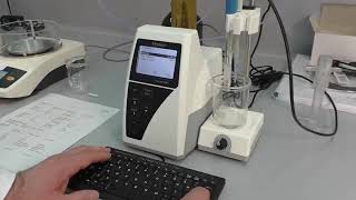 Titration of Mayonnaise using TitroLine 5000 from SI Analytics a Xylem brand [upl. by Aria]