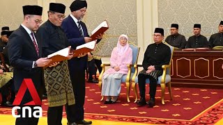 Malaysia PM Anwar reshuffles cabinet one year in [upl. by Haff]