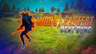 Worlds Fastest Free fire Beat Sync Montage Bhaag Johnny Daddy Mummy Free Fire Beat Sync Montage [upl. by Glad461]