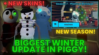 BIGGEST PIGGY UPDATE COMING SOON  NEW WINTER PIGGY SEASON  NEW PIGGY SKINSPiggy News [upl. by Kassandra]