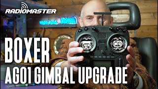 RadioMaster Boxer AG01 gimbal upgrade and teardown [upl. by Alic]