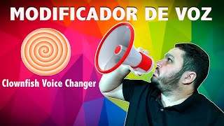 COMO MODIFICAR A VOZ EM TEMPO REAL  Divirtase em Gameplay e LIVE [upl. by Ariait]