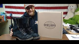 Drews 10quot Logger Boot first week review break in and sizing [upl. by Ssej]