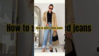 Cuffed jeans outfit ideas jeansoutfit jeans casualchic [upl. by Gold425]