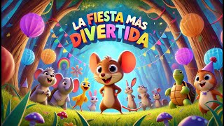 quot¡Pipo y la Gran Fiesta del Bosque 🐭🎊  Cuento Corto  Cuentos infantiles para dormir [upl. by Ressler398]