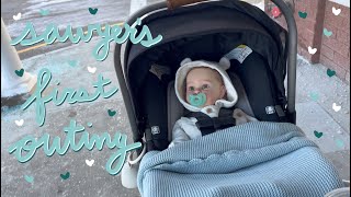 Reborn Baby Sawyers First Outing Shopping with Reborn Doll  Kelli Maple [upl. by Gora926]