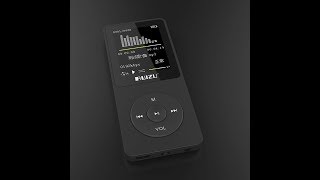 MP3плеер Ruizu X02 4GB c ёмкой АКБ Обзор [upl. by Anreval661]