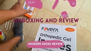 Unboxing New Insoles Fovera Orthopedic Gel Insole  First impression🤔 [upl. by Levesque]