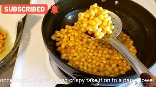 Crispy Corn Snack  Crispy Fried Corn Kernels  Corn Snack Recipe [upl. by Ahserkal]