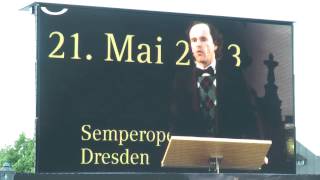 Olaf Schubert trifft Richard Wagner  live auf dem Theaterplatz in Dresden [upl. by Noerb]