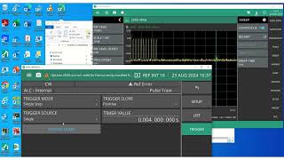 Rubidium MG362x1A Pulse Train Triggering  part 2 [upl. by Minerva]