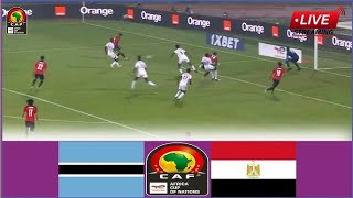 BOTSWANA 0  4 EGYPT MATCH HIGHLIGHTS M Trezeguet  2 M Salah 1 M Fathi 1 [upl. by Uon]