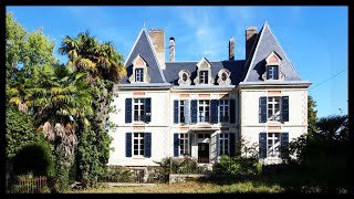 A Gracious 19th Century Renovated Chateau Aquitaine France [upl. by Iormina]