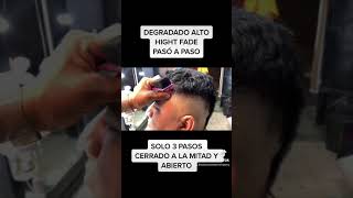 TUTORIAL DEGRADADO ALTO PASO A PASO higt fade [upl. by Sankey]