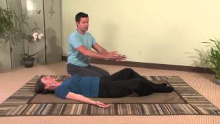 Gentle Somatic Yoga Sequence for Knee and Hip Mobility  Swimming Frog [upl. by Nemra54]