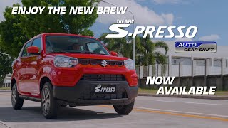 New Suzuki SPresso AGS [upl. by Ednihek]