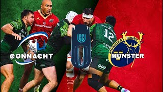 CONNACHT vs MUNSTER  FULL MATCH  Round 9  URC 202324 [upl. by Letta219]