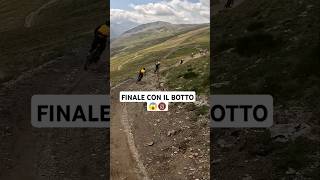 MTB crash al carosello3000 thekingmtb mtb bikepark fail [upl. by Ellga]