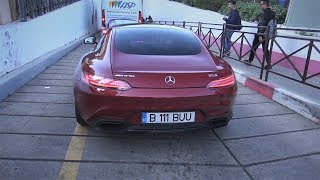 Straight Piped Mercedes AMG GTS TERRORIZING Monaco LOUD Revs amp Accelerations [upl. by Punak]