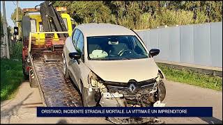 ORISTANO INCIDENTE STRADALE MORTALE ALLALBA 02 11 2024 [upl. by Nodnar4]