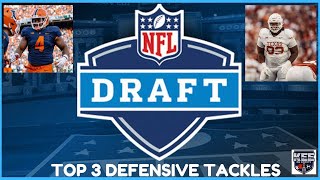 2024 NFL Draft Top 3 Defensive Tackles [upl. by Iniretake914]