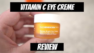 Is It The BEST Eye Cream Ole Henriksen Banana Bright Eye Creme Review [upl. by Woodall652]