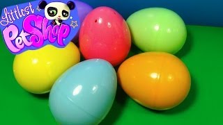 6 Littlest Pet Shop surprise eggs LPS surprise eggs Each egg holds a different lovable pet [upl. by Ecinnej388]