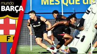 🔥 Don’t miss FC Barcelona’s last training session before they face Girona FC in LaLiga Matchday 5 [upl. by Akinehs979]