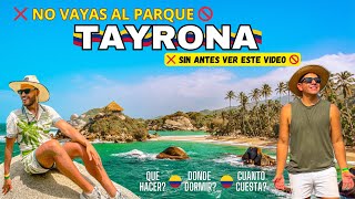 PARQUE TAYRONA🇨🇴TODO LO QUE DEBES SABER🏝️ [upl. by Ophelia]