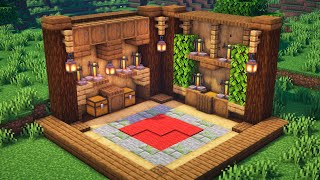 Small Simple And Beautiful Potion Making Room with Chests in Minecraft Tutorial [upl. by Naeruat814]