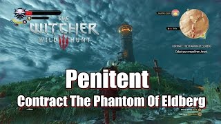 The Witcher 3 Wild Hunt Contract The Phantom Of Eldberg Penitent [upl. by Meggi]