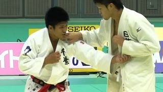 JUDO 加藤博剛 × 下和田翔平 90kg決勝 講道館杯20121111 [upl. by Nhguaval]